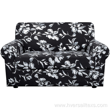 Floral Printed Stretch 3-Piece Loveseat Sofa Covers